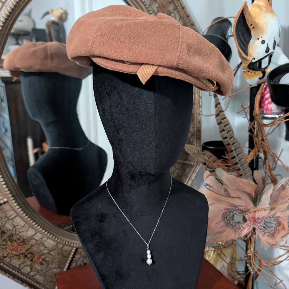 Elegant Brown Beret
